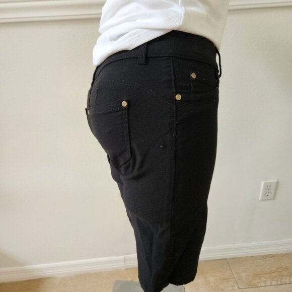 Indigo poppy Black Short Size 6P - Picture 2 of 13